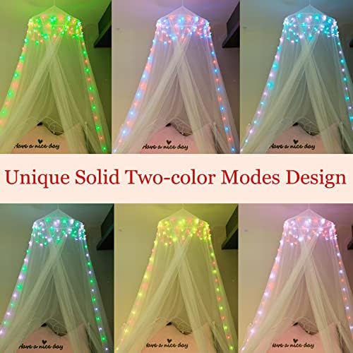 Starry Night Lights Bed Canopy