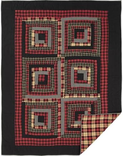 VHC Brands Rustic Country Quilt Set for Twin Beds