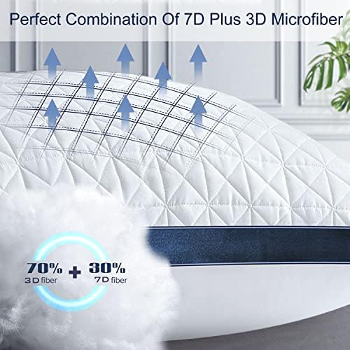 Luxury Hotel Origin Breathable Soft Supportive King Size Pillows Set