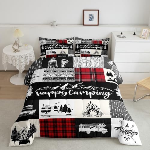 Investigators Full-Size Comforter Set for Campers