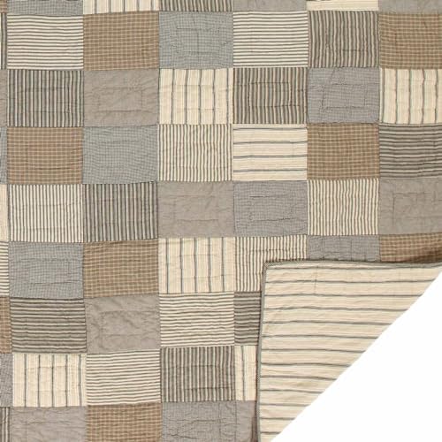 VHC Brands Sawyer Mill Quilt Set - Farmhouse-Style Quilt Pillow Shams