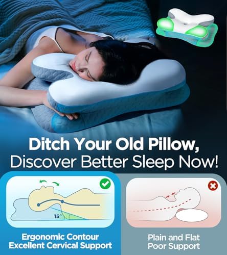Cooling Ergonomic Cervical Pillow