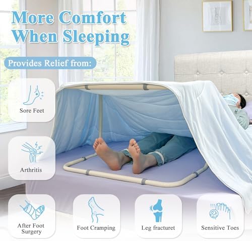 Zelen Blanket Lifter for Feet - elevate your sleep experience