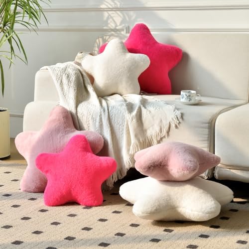 Xiashrk Star Pillow - Cozy Decorative Cushion for BEDCouchBalcony
