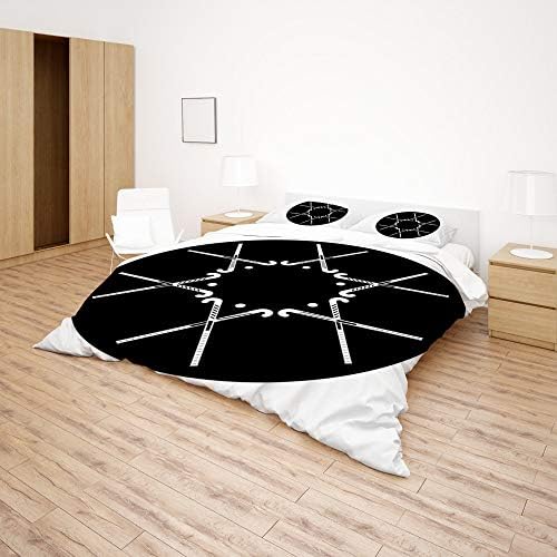 Find Sun Bedding Sets Twin XL Hockey Stick Accessories Duvet Cover Set