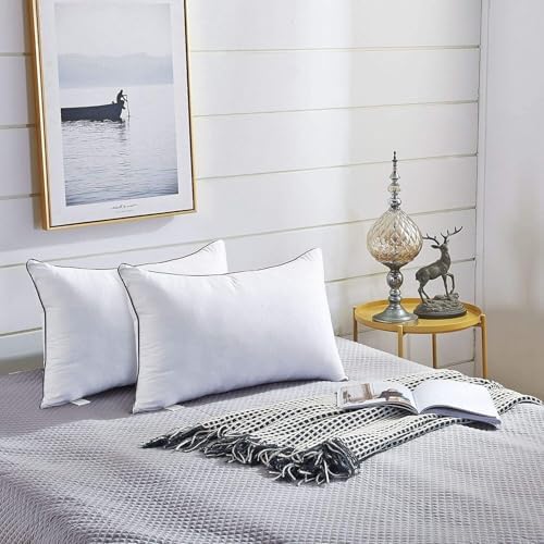 JOLLYVOGUE Bed Pillows 2 Pack - Cooling Support for All Sleepers