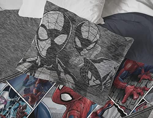 Unforgettable Spider-Man Comforter Sham Set for Kids