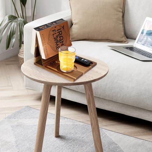3HQ Acacia Triangle Book Holder