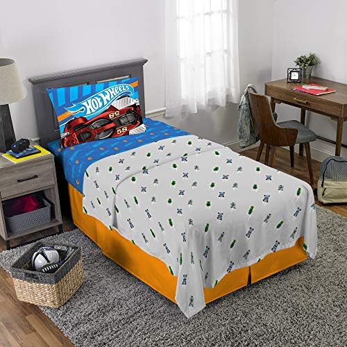 Hot Wheels Twin Bedding Set Super Soft Easy to Care For