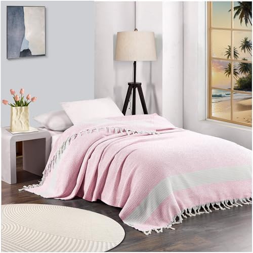Genovega Breathable Cooling Queen Bedspread Blanket