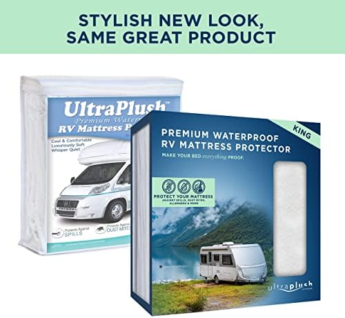 UltraBlock Ultra Plush Waterproof Mattress Protector RV King