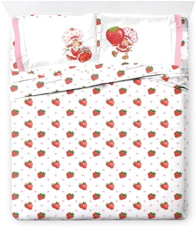 Strawberry Shortcake Microfiber Bedding Set - Kids reversible