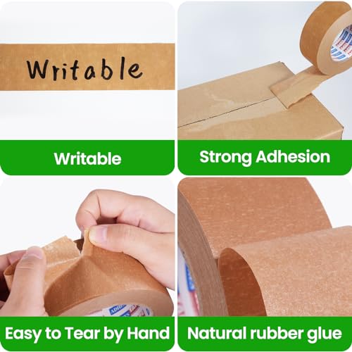 Perfect Eco-Friendly Biodegradable 2-inch Kraft Tape