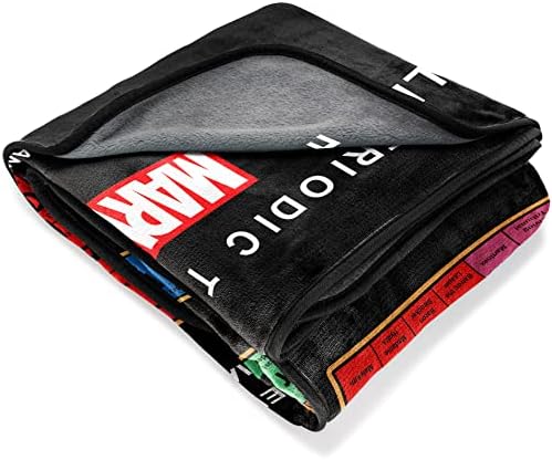 Super Soft Marvel Periodic Table Blanket