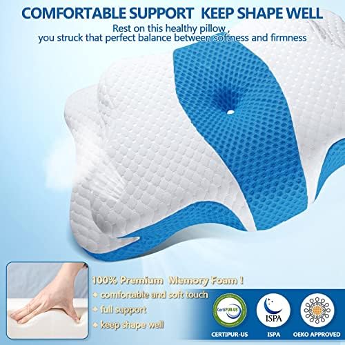 CHxxy Memory Foam Pillow Neck Shoulder Support