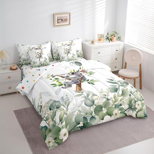 Cute Animal Bedding Set for Kids Full Size