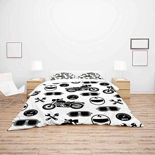 Find Sun Twin XL Duvet Cover Set with 2 Pillow Shams