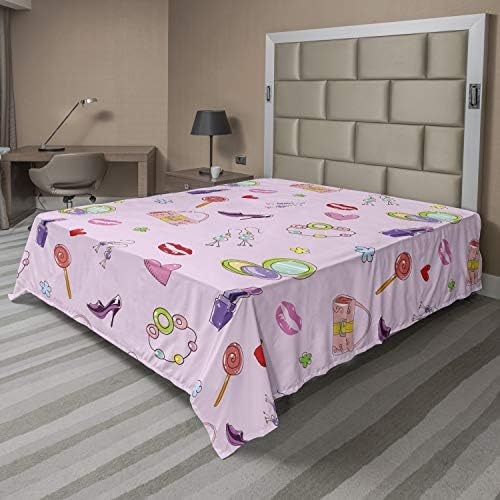 Cartoon Flat Sheet Bed-In-A-Box