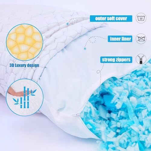 Cooling Memory Foam Pillow for All Sleepers