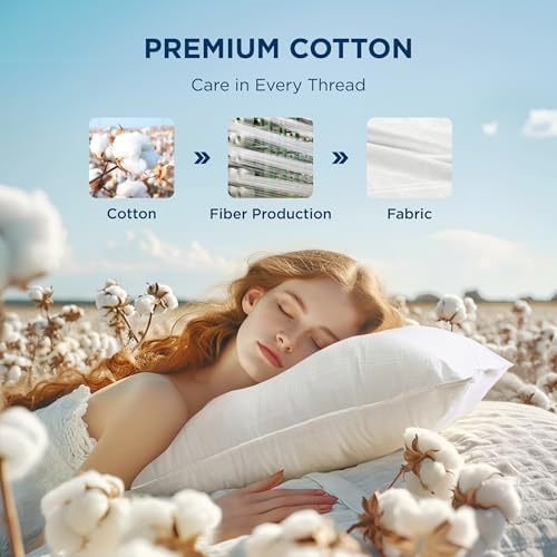 Bedsure Luxurious Orthopedic Bed Pillows