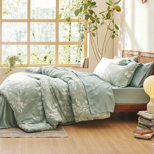 Floral Sage Green Bed in a Bag