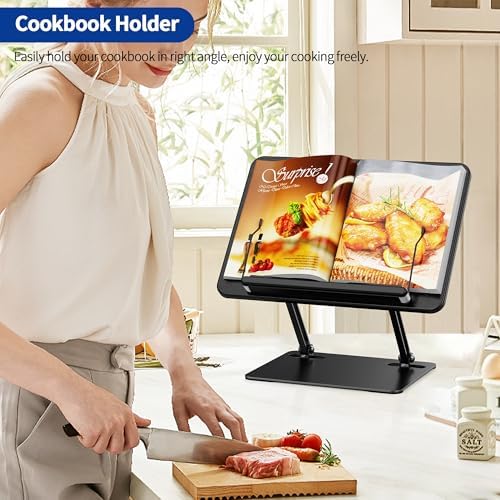 Ergonomic Book Holder Adjustable for Laptops Tablets