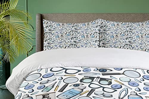 Ambesonne Eye Chart Bedding Set