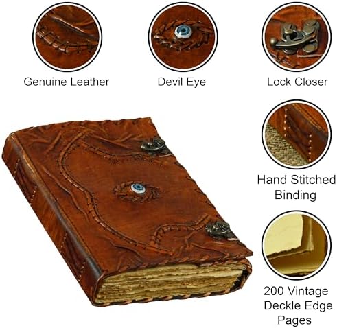 Mystic Hocus Pocus Leather Journal 13x10