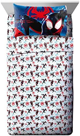 Spider-Verse Glitch Marvel Spiderman 7 Piece Bed Set