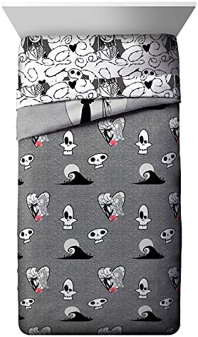 Jay Franco Disney Nightmare Before Christmas Moonlight Twin Bed Set
