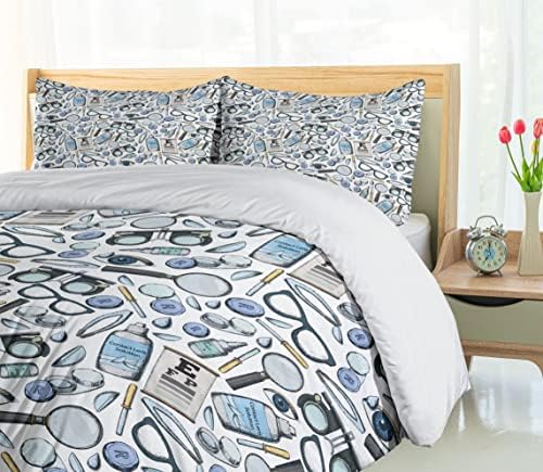 Ambesonne Eye Chart Bedding Set