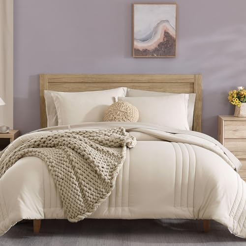 Full Comforter Set 7 Piece - Best for Winter Summer - Soft Durable