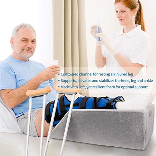 Memory Foam Leg Pillow for Recovery