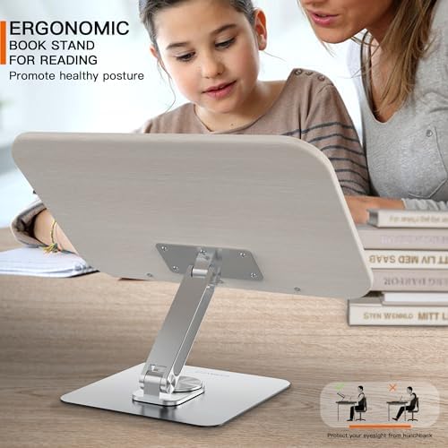 HarryFit Book Stand Light Wood