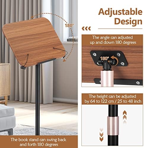 Nisorpa Portable Floor Stand with Elastic Clips