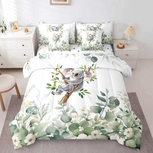 Cute Animal Bedding Set for Kids Full Size