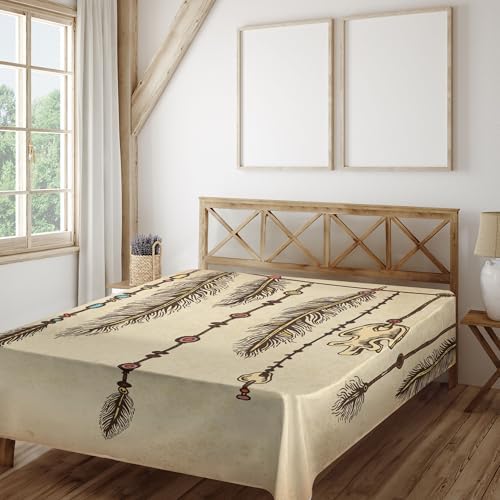 Ambesonne Tribal Flat Sheet