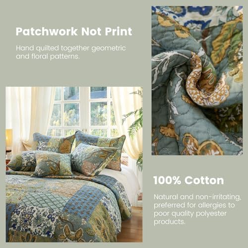 Quilt Set with Cotton for Luxury Sleep