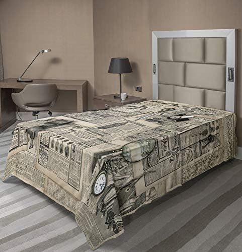Vivid TwinXL Flat Sheet Antique Design