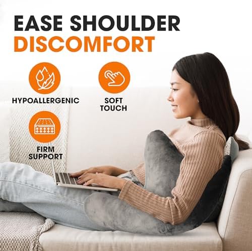 Cheer Collection Relentless Shoulder Pillow for Recovery