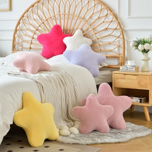 Xiashrk Star Pillow - Cozy Decorative Cushion for BEDCouchBalcony