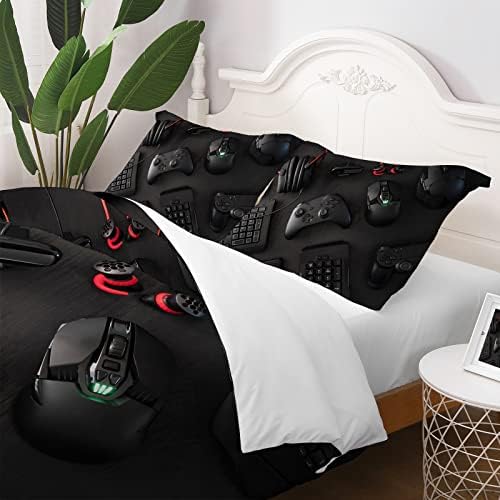 Jekeno Game Handle Queen Duvet Cover Set