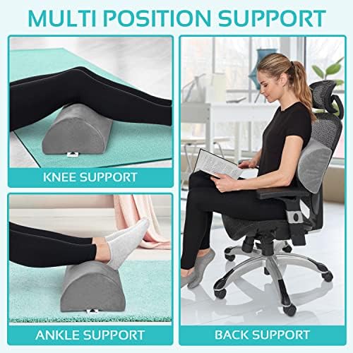 Sturdy Half-Moon Leg Pillow