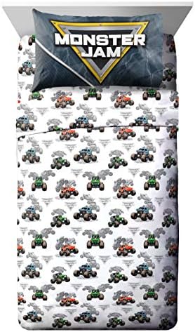 Jay Franco Monster Jam Slash 7-Piece Full Bed Set