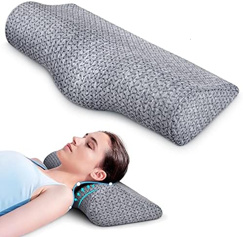Ergonomic Memory Foam Pillow Neck Pain Relief Sleep
