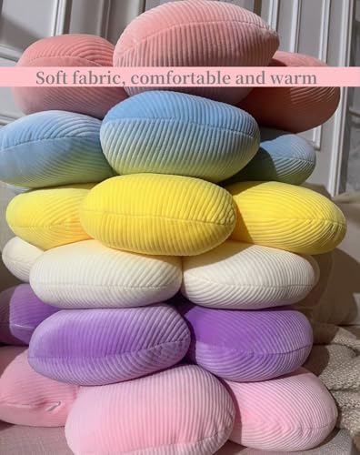 Vdoioe Flower Pillow Daisy Shaped Plush Throw Cushion