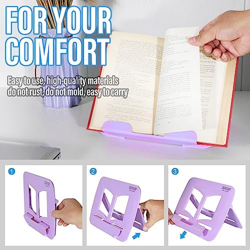 Stylish Lightweight Book Stand for Kids Adults Durable Water Repistant