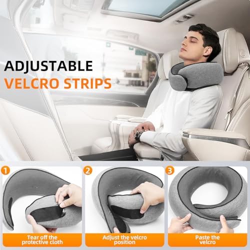 Memory Foam Neck Pillow for Travel