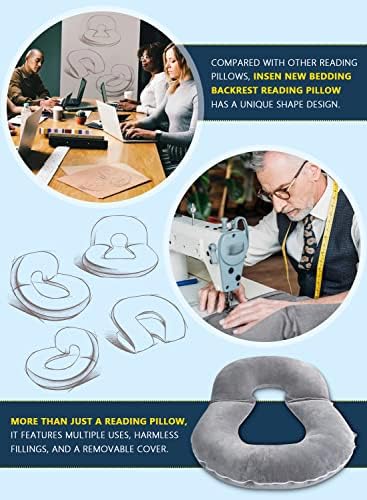 INSEN Angle Pillow for Bed Reading Nursing