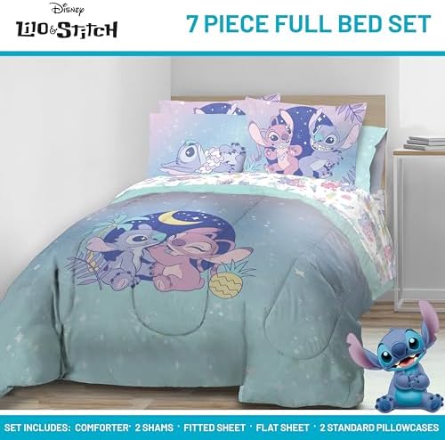 Lilo Stitch Full-Size Comforter Set - Cozy Fun